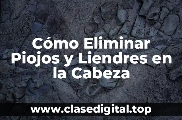 ¿Qué son los Piojos y Liendres?