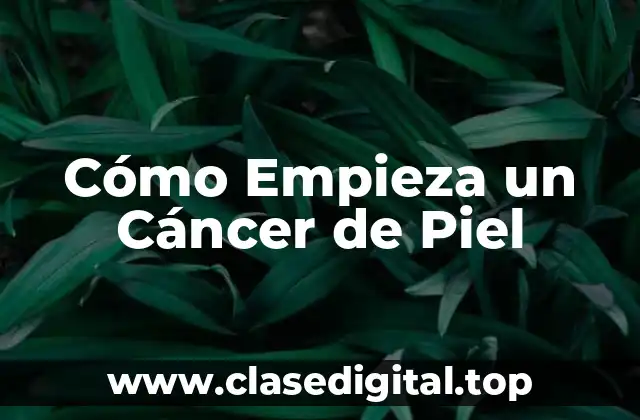Causas y Factores de Riesgo del Cáncer de Piel
