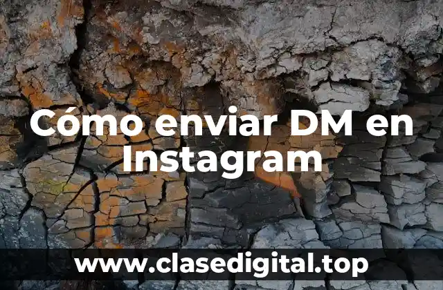 Cómo enviar DM en Instagram