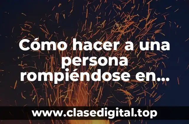 Cómo hacer a una persona rompiéndose en Sony Vegas