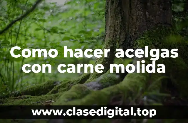 Acelgas con carne molida, una deliciosa opción para cualquier ocasión