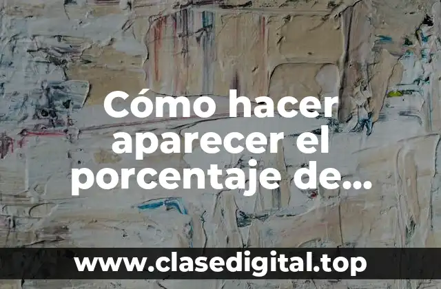 Cómo hacer aparecer el porcentaje de batería en Samsung A20