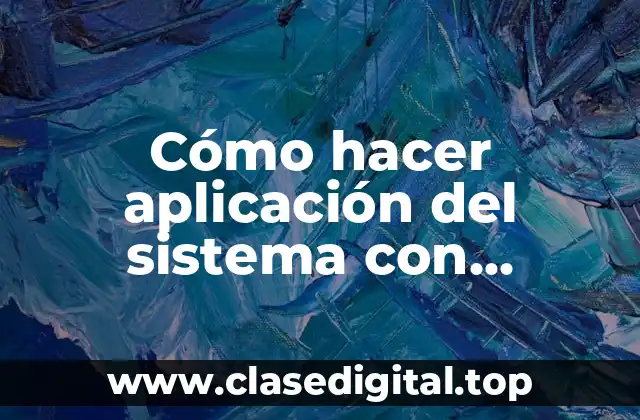 Cómo hacer aplicación del sistema con Titanium Backup