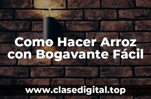 Como Hacer Arroz con Bogavante Fácil