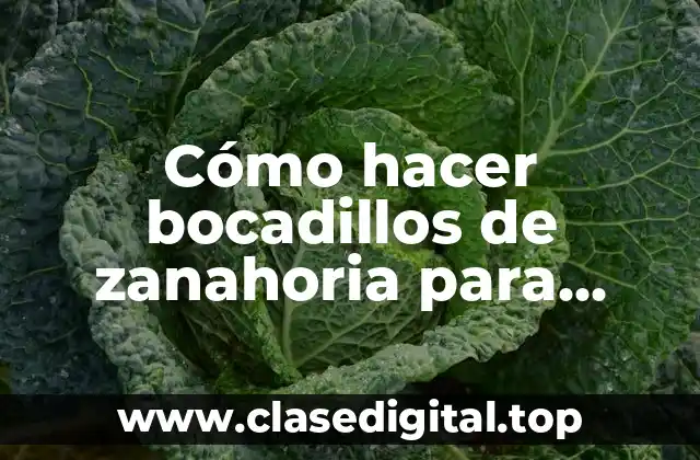 Cómo hacer bocadillos de zanahoria para perros sin dientes