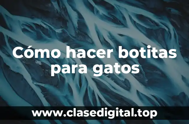 Cómo hacer botitas para gatos