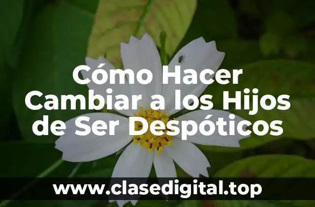 ¿Qué es un Niño Despótico y Cómo Se Desarrolla Este Comportamiento?