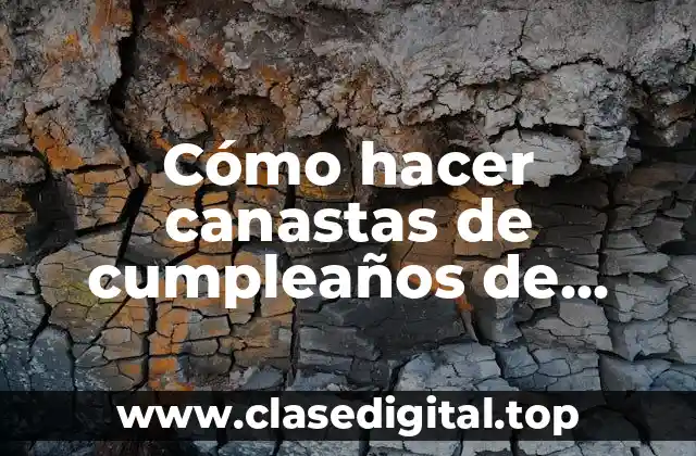 Cómo hacer canastas de cumpleaños de unicornio con botellas recicladas