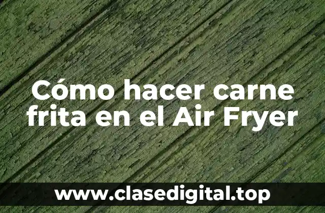¿Qué es el Air Fryer y cómo funciona?