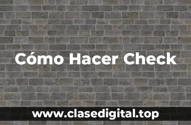 ¿Qué es el Check-in en Booking Vuelos?