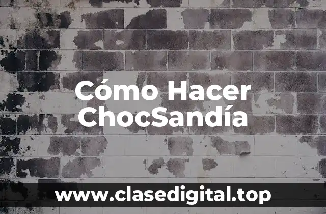 Cómo Hacer ChocSandía