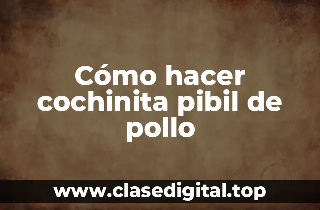 ¿Qué es la cochinita pibil y para qué sirve?