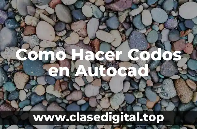 Como Hacer Codos en Autocad