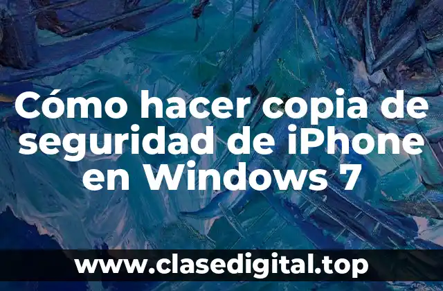 ¿Qué es una copia de seguridad de iPhone y por qué es importante?
