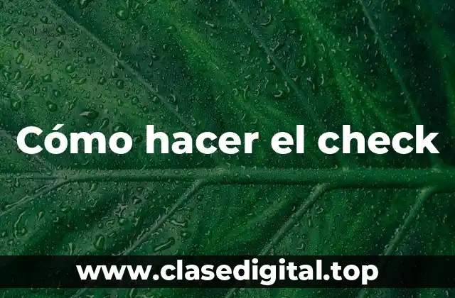 Cómo hacer el check-in en Air Europa