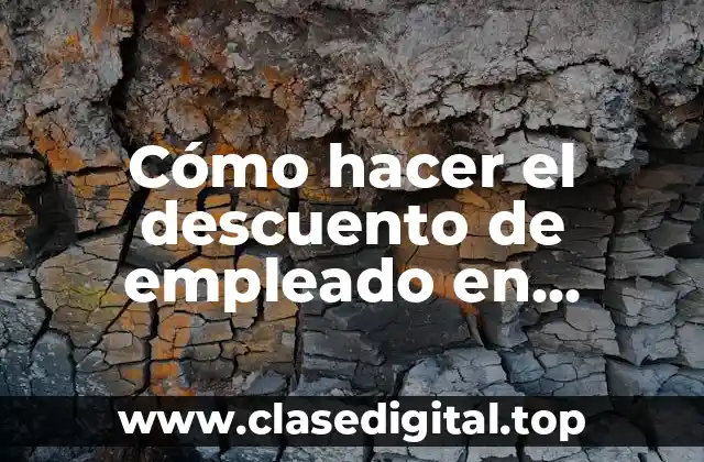 El descuento de empleado en Carrefour online