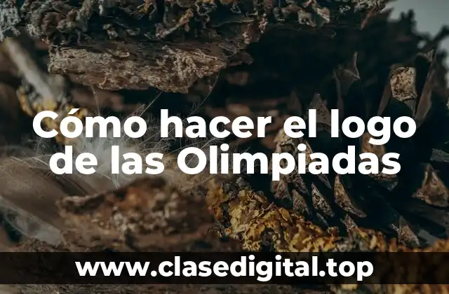 Cómo hacer el logo de las Olimpiadas