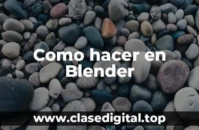 Blender es un software de creación de modelos 3D gratuito y de código abierto que te permite crear modelos, animaciones y películas en 3D. Con Blender, puedes crear modelos 3D para diferentes propósitos, desde objetos para videojuegos hasta personajes para películas de animación. Blender es una herramienta versátil que se utiliza en various industrias, incluyendo la animación, la arquitectura, el diseño de productos y el videojuego.