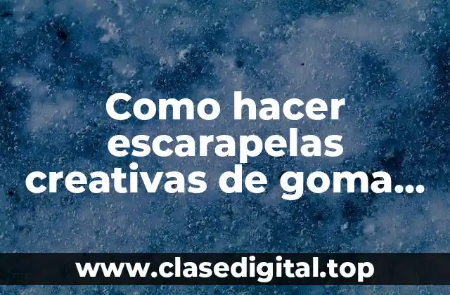 Como hacer escarapelas creativas de goma eva