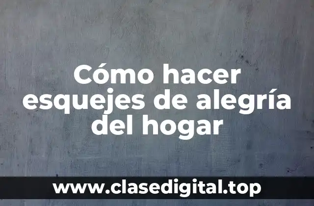 Cómo hacer esquejes de alegría del hogar