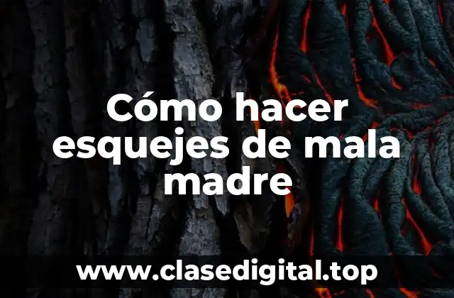 Cómo hacer esquejes de mala madre