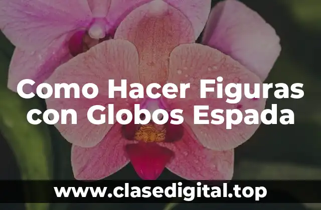 Que son los Globos Espada y cómo se Utilizan