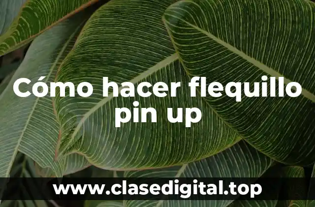 Cómo hacer flequillo pin up