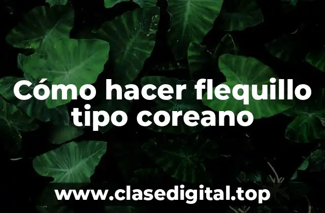 Cómo hacer flequillo tipo coreano