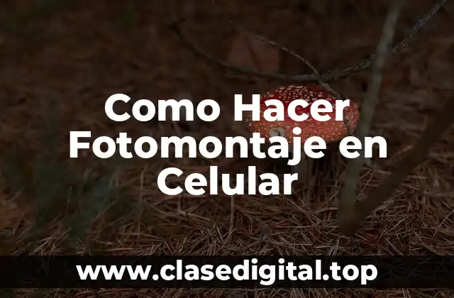 ¿Qué es un Fotomontaje y para qué Sirve?