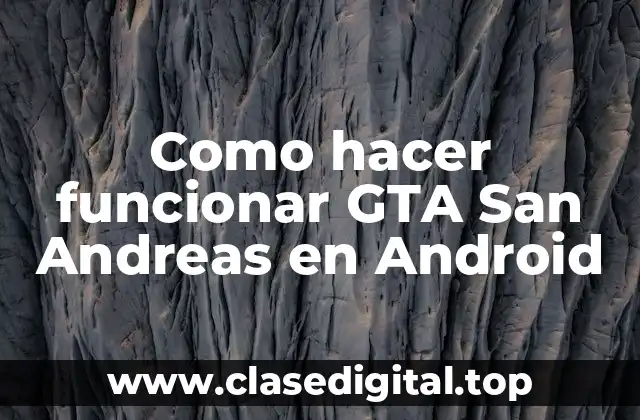 GTA San Andreas