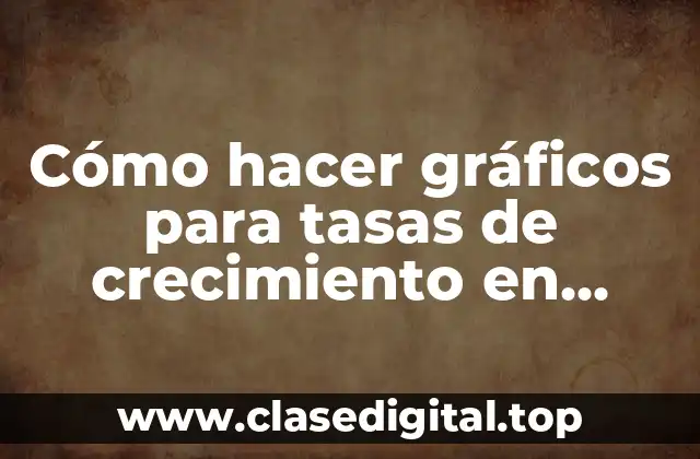 Cómo hacer gráficos para tasas de crecimiento en Word