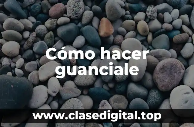 Cómo hacer guanciale