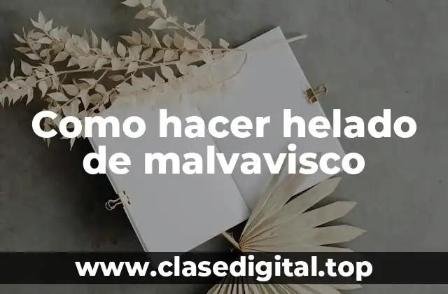 Como hacer helado de malvavisco