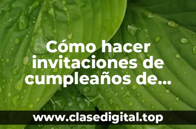 Invitaciones de cumpleaños de Minnie Mouse