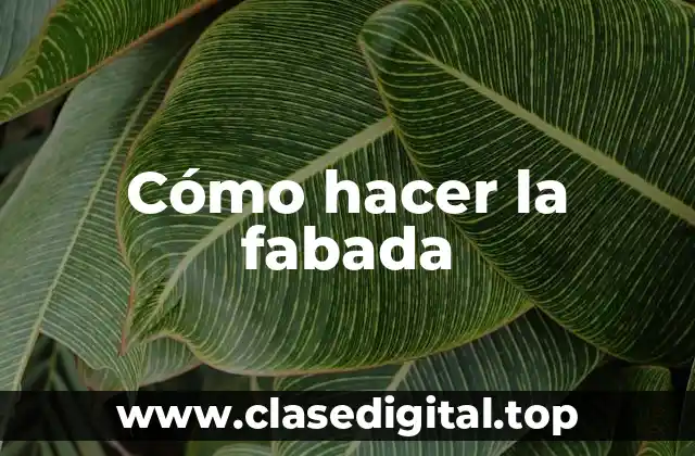 La fabada asturiana