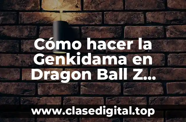 Cómo hacer la Genkidama en Dragon Ball Z Budokai 3