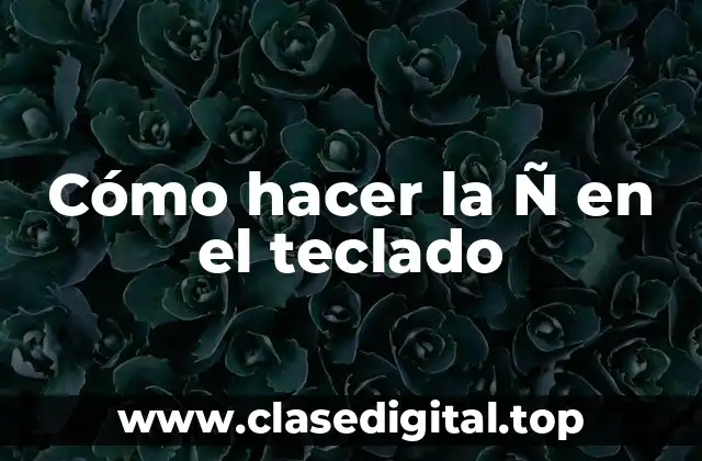 ¿Qué es la Ñ y por qué es importante en el idioma español?