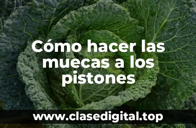 ¿Qué son las muecas de los pistones y para qué sirven?