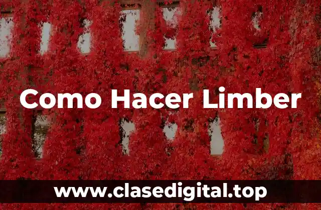 ¿Qué es el Estiramiento de Limber?