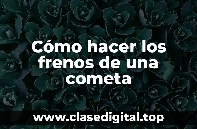 Cómo hacer los frenos de una cometa