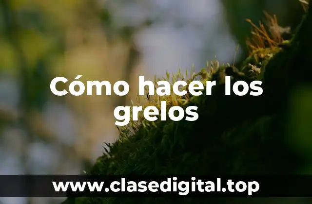 Cómo hacer los grelos