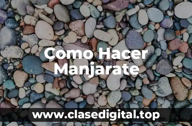 Como Hacer Manjarate