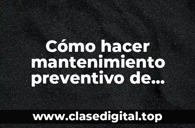Cómo hacer mantenimiento preventivo de maquinaria de cereales de trigo