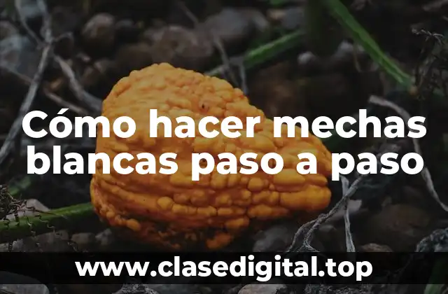 ¿Qué son las mechas blancas y para qué sirven?