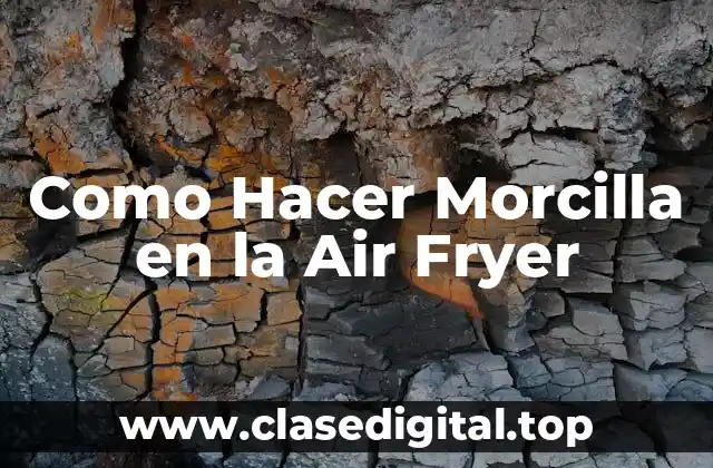 Como Hacer Morcilla en la Air Fryer