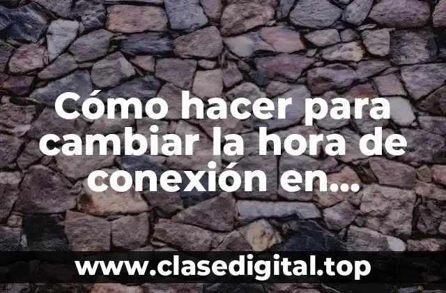 Cómo hacer para cambiar la hora de conexión en WhatsApp