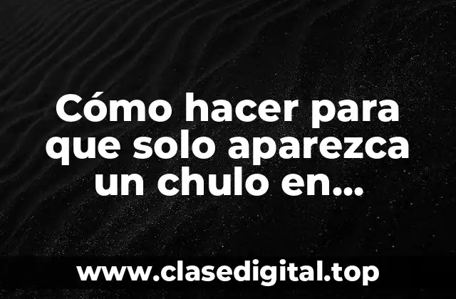 Cómo hacer para que solo aparezca un chulo en WhatsApp