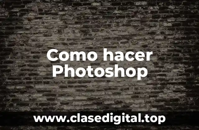 ¿Qué es Photoshop y para qué sirve?