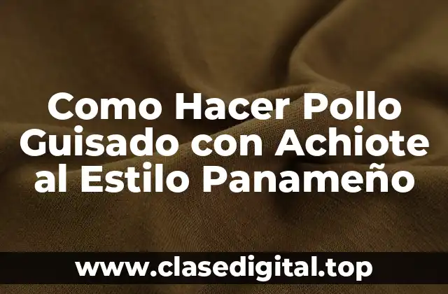 Qué es el Achiote y por qué es Fundamental en la Cocina Panameña