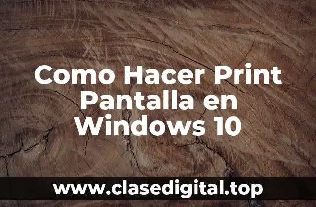 ¿Qué es una Captura de Pantalla y para Qué Sirve?